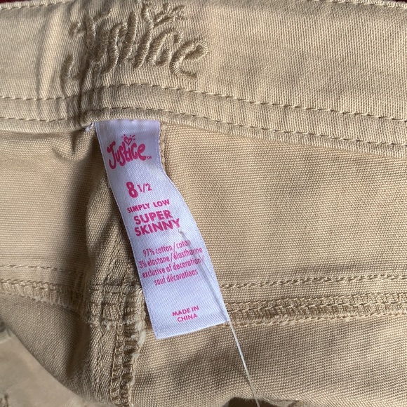 Justice super Skinny khaki pants 👖 - Picture 11 of 13